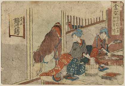 卡纳亚`Kanaya (1804) by Katsushika Hokusai