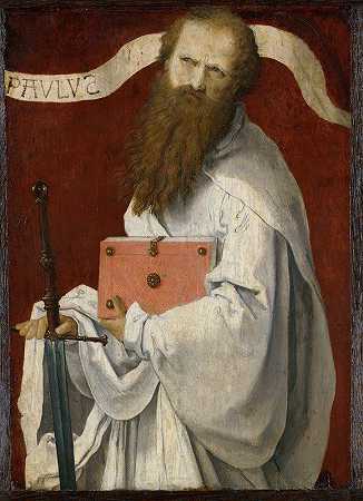 圣保罗`Saint Paul (ca. 1520) by Lucas Van Leyden