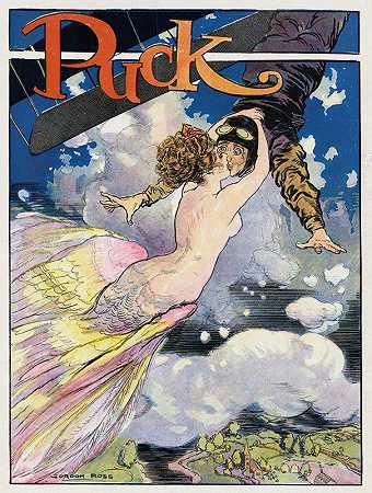保存的！`Saved! (1910) by Gordon Ross