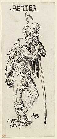贝特莱`Bettler (1519~20) by Niklaus Manuel