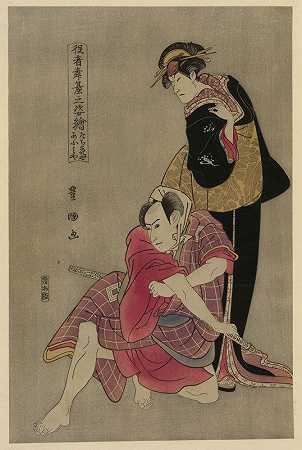 拉泵`Tachibanaya ōmiya (1794) by Toyokuni Utagawa