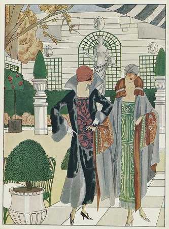 花园D丽思冬季`Le Jardin dHiver du Ritz (1924)