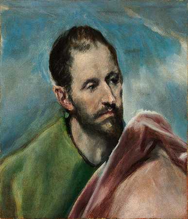 小圣詹姆斯`Saint James The Younger by El Greco (Domenikos Theotokopoulos)