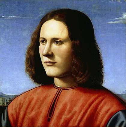 年轻人`A Young Man by Piero di Cosimo