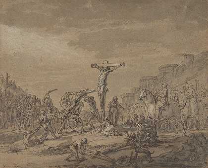 钉死在十字架上`Crucifixion (1665) by Thomas de Keyser
