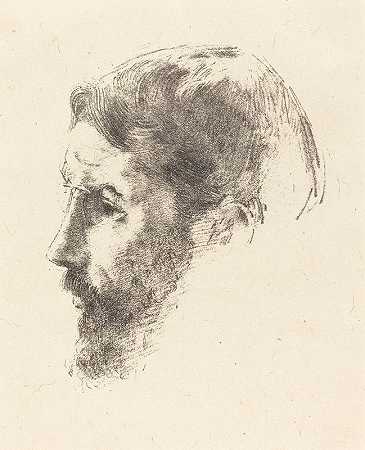 波纳尔`Pierre Bonnard (1900) by Odilon Redon
