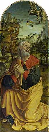 圣约阿希姆纪念日`The Annuciation to St Joachim (ca. 1493 – 1494) by Macrino D&;alba