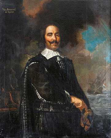 米切尔·阿德里安佐恩·勒特（1607-1606）`Michiel Adriaanszoon Reuter (1607~76) by Karel van Mander III
