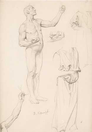 图形研究`Figure Studies by Arthur Kampf
