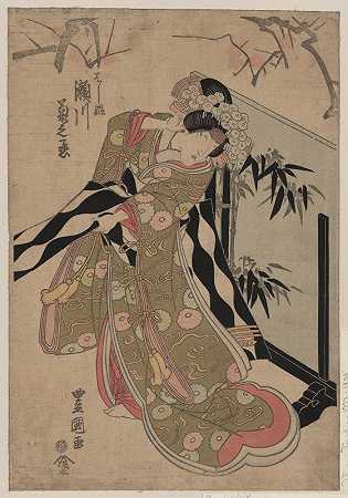 Segawa Kikunojōno Hashihime`Segawa kikunojō no hashihime (1821) by Toyokuni Utagawa