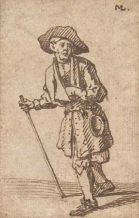 巡回者`An Itinerant (1670–1702) by Marcellus Laroon the Elder