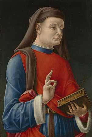 圣科斯马斯（或达米安）`Saint Cosmas (or Damian) (1460 ~ 1480) by Bartolomeo Vivarini