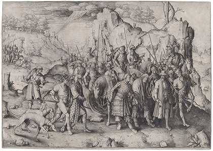 圣保罗的皈依`The Conversion of Saint Paul (1509) by Lucas Van Leyden