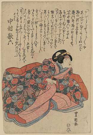 中村嘉罗库无佐美`Nakamura karoku no sagami (1818) by Toyokuni Utagawa