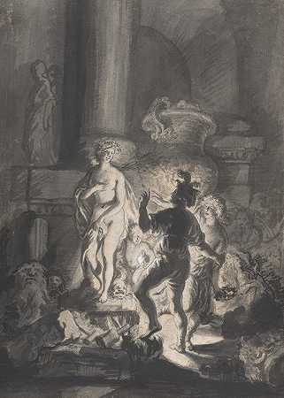 皮格马利翁`Pygmalion (1662) by Joachim Von Sandrart