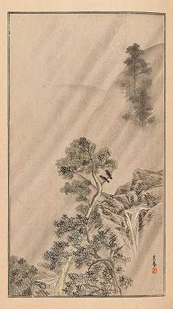 舒̄比加坎，Pl.04`Shūbi gakan, Pl.04 (1889) by Nanbara Sakujirō