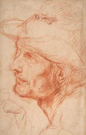 人头`Head of a Man (1575–1633) by Tanzio da Varallo