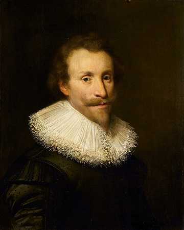 男人肖像`Portrait of a Man (c. 1630 ~ c. 1635) by Jan Anthonisz van Ravesteyn
