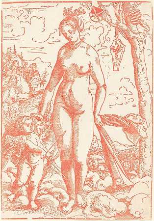 维纳斯与丘比特`Venus and Cupid (1506) by Lucas Cranach the Elder