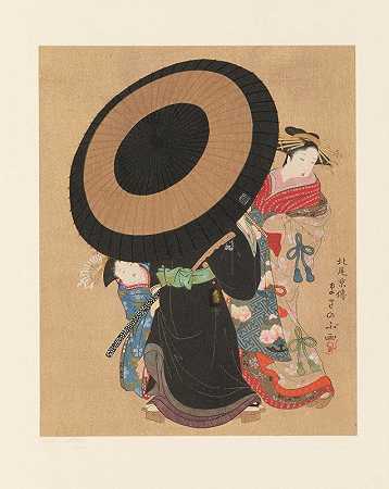 浮世绘学校的杰作，Pl.07`Masterpieces selected from the Ukiyoyé School, Pl.07 (1906) by Shiichi Tajima