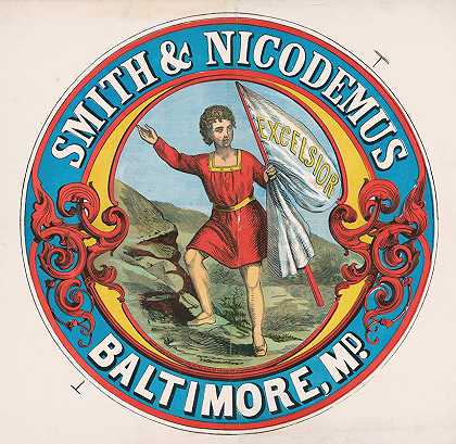 史密斯公司马里兰州巴尔的摩尼科迪姆斯`Smith & Nicodemus, Baltimore, MD (1873)