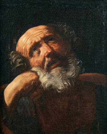 圣彼得`Saint Peter by Guido Reni