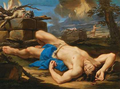 亚伯之死`The Death of Abel by Aureliano Milani