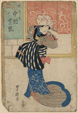 你有很多乐趣。`Nakamura shikan no kitsune kuzunoha (1825) by Toyokuni Utagawa