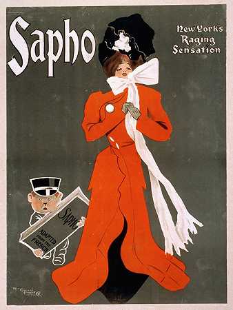 纽约萨福这是一种强烈的感觉。`Sapho New Yorks raging sensation. (1900)