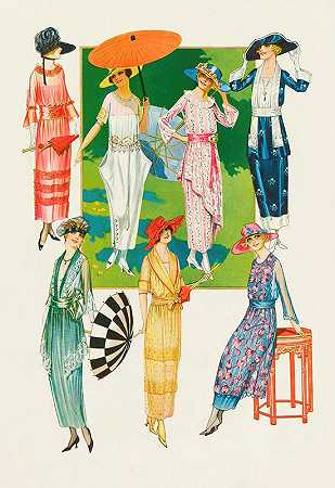 专为夏季设计。`Designed for summer. (1919)