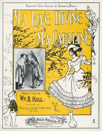 我爱你，卡洛琳`Ma love divine, ma Caroline (1899)