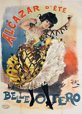 阿尔卡扎尔D美丽的奥特罗`Alcazar Dete, La Belle Otero (1890~1900) by Jean de Paleologue