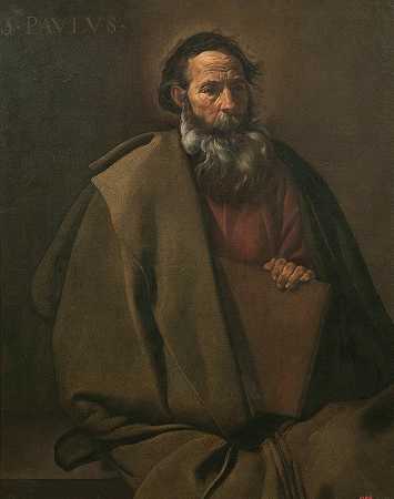 圣保罗`Saint Paul (circa 1619) by Diego Velázquez