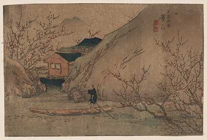 时钟格式`Uryō tōgen (1830) by Keisai Eisen