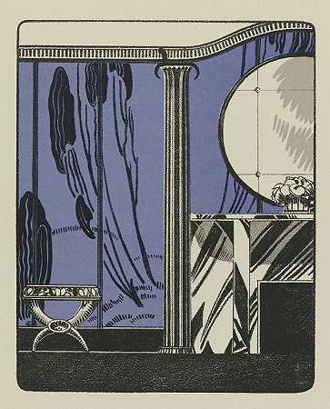 家具和内饰`Furnishings and Interiors (1921) by MAM