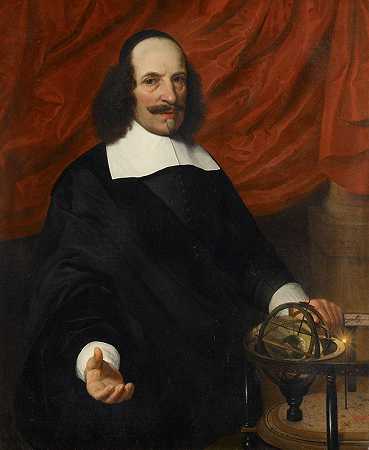 琼·威利姆斯。布莱乌（1596-1673）`Joan Willemsz. Blaeu (1596~1673) (1663) by Jan Van Rossum