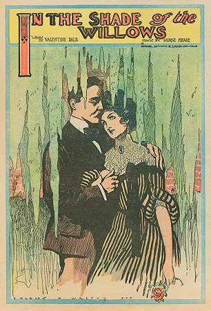 在柳树的树荫下`In the shade of the willows (1897)
