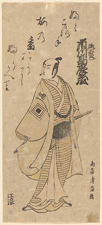 男演员`Actor (18th century) by Torii Kiyohiro