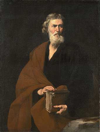 圣马修`Saint Matthew (1632) by Jusepe de Ribera