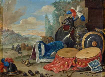战争的象征`Emblems of War by Jan Van Kessel The Elder