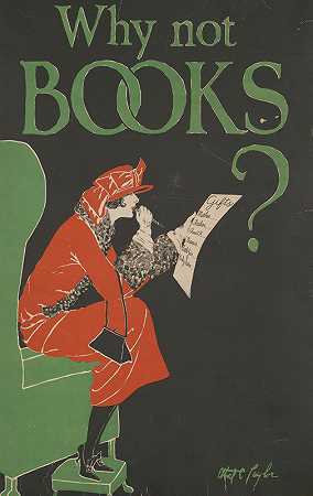 为什么不是书`Why not books (between 1920 and 1930) by Ethel C Taylor