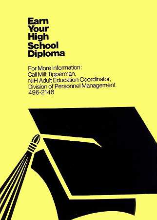 获得高中文凭`Earn your high school diploma by National Institutes of Health