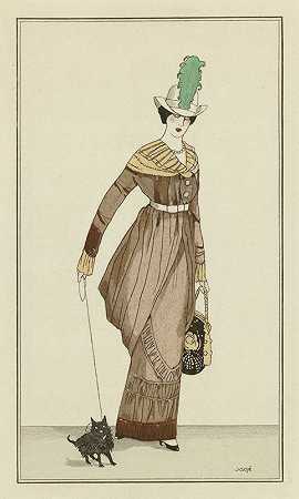 吊篮式连衣裙`Robe à Panier (1912) by Francisco Javier Gosé