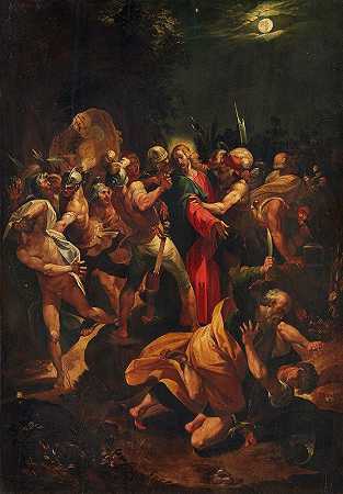 基督的俘虏`The Capture of Christ by Giuseppe Cesari