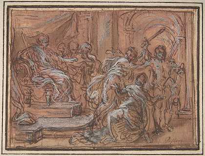 所罗门的审判`The Judgment of Solomon (1654–1714) by Giuseppe Passeri