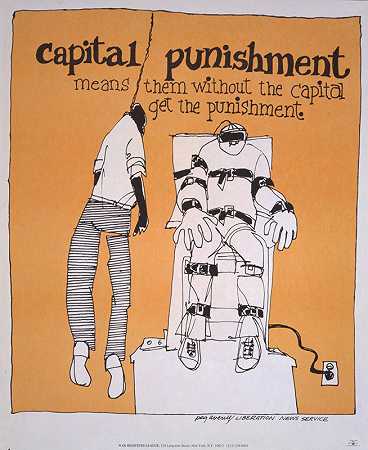 死刑意味着没有死刑的人会受到惩罚`Capital punishment means them without the capital get the punishment by Peg Averill