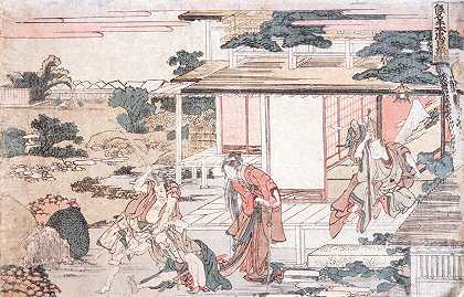 第七幕`Act VII (1806) by Katsushika Hokusai