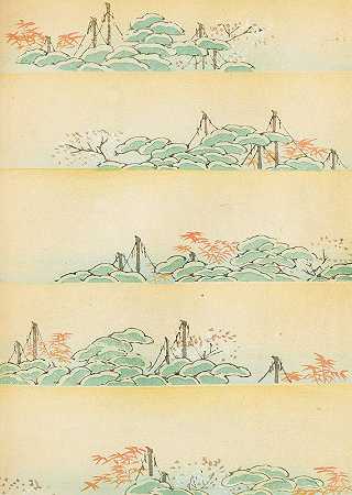 比朱茨开Pl.124`Bijutsukai Pl.124 (1901) by Korin Furuya (Editor)