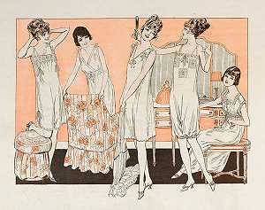 时尚的亲密时刻`
Intimate moments with fashion (1919)