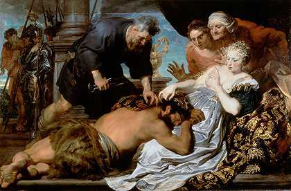 霸王妖姬`Samson And Delilah by Anthony van Dyck